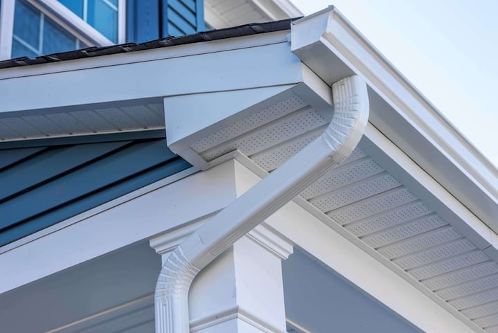 Cheap and durable vinyl gutters installation in Athens